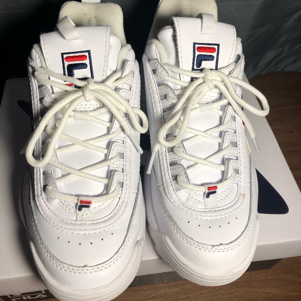 Womans fila Disruptor 2 premium athletic shoes